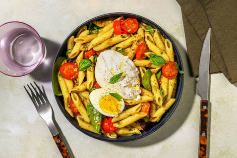 La Puglia : penne, burrata & basilic