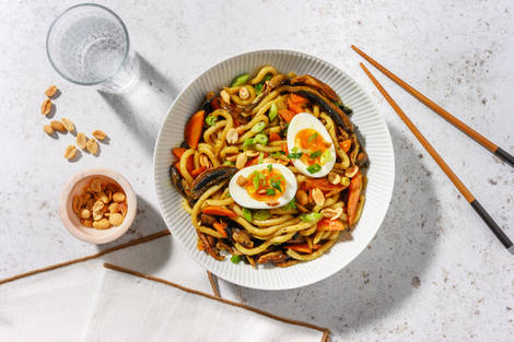 Kare udon : nouilles sautées au curry