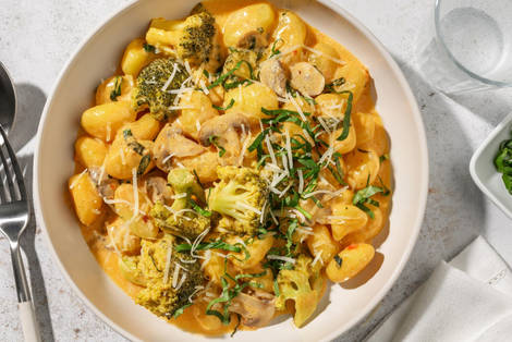 Gnocchi-Pfanne mit Broccoli