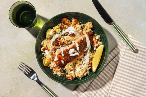 Warming Spiced Salmon Harvest Bowl