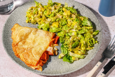 Chausson facile chorizo & duo de fromages