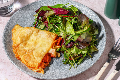 Chausson facile chorizo & duo de fromages