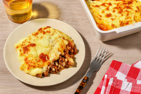 Le hachis de Paris & sa purée au chou-fleur