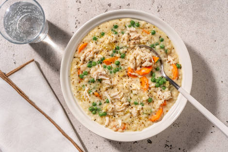 Soupe au poulet Label Rouge & couscous perlé