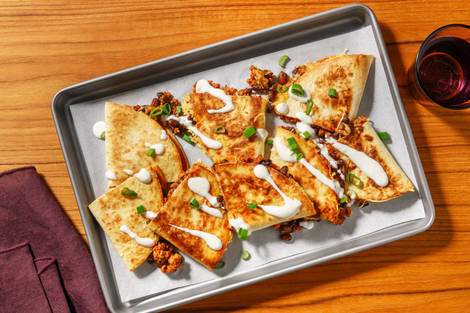 Chipotle Pork Quesadillas