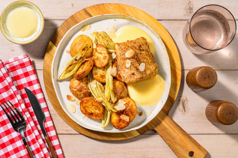 Lieu & beurre blanc à l'orange comme au bouillon