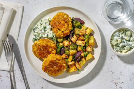 Indisk-krydrede fiskekaker