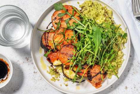 Cheesy Aubergine Parmigiana Style Traybake