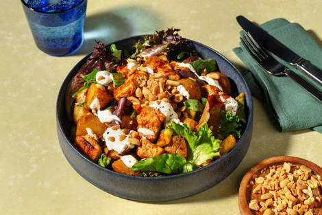 Indonesian Style Peanut Double Chicken Salad