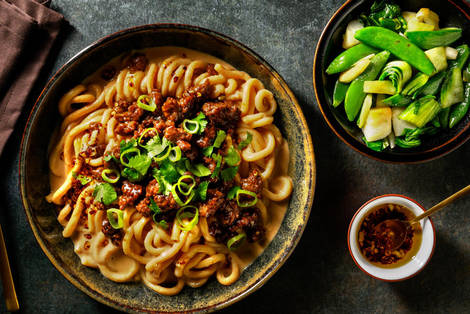 Japansk 'tantanmen'-ramen