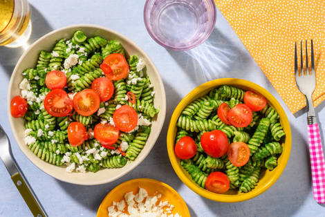 Mega Monster Pasta mit Bio-Feta