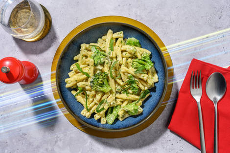 Sonics Schatzhöhlen-Pasta mit Brokkoli-Smaragden