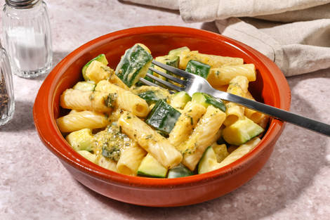 Paccheri mit Pistazien-Gremolata