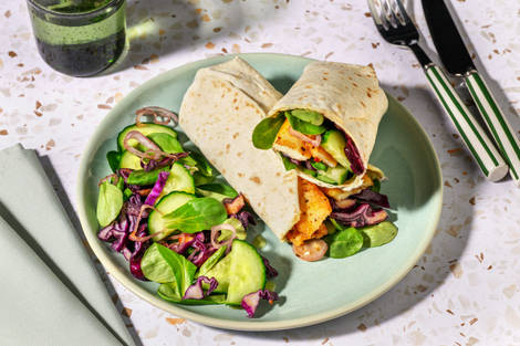 Cajun Spiced Golden Cheese Wraps