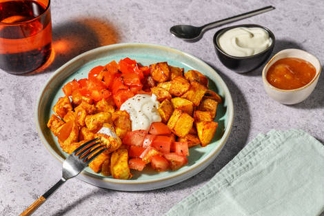 Tandoori Inspired Chicken Traybake