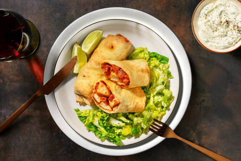 Chimichangas : chorizo-poulet-cheddar