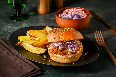 Le Numéro 10 : bœuf effiloché & coleslaw 