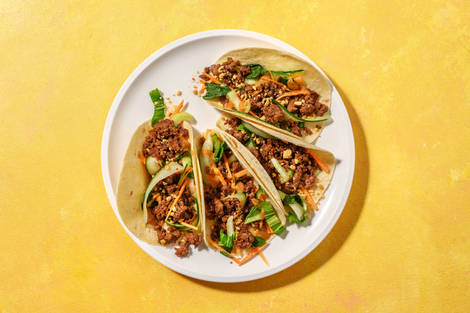 Rask satay-kjøttdeigtaco