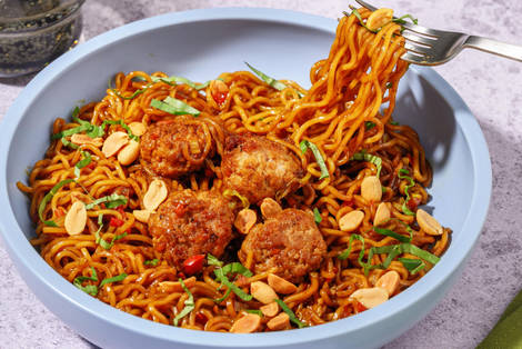 Sticky Thaise stijl gehaktballetjes