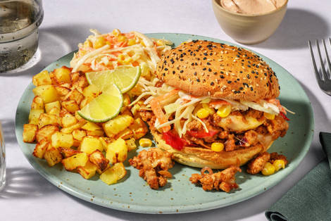 « Sloppy Joe » fumé façon Tex-Mex & mayo au chipotle