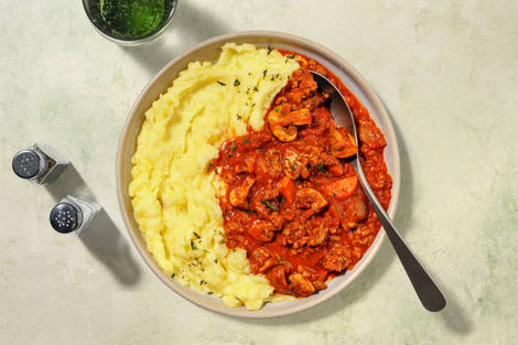 Hearty Beef, Thyme and Mushroom Stew