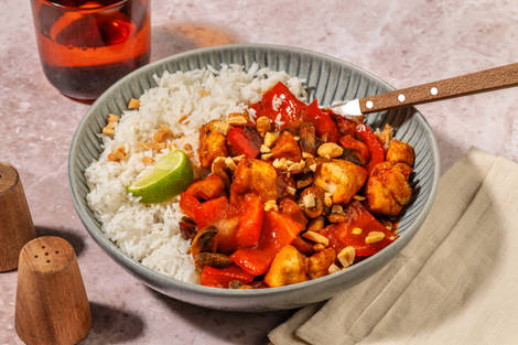 Sweet and Sticky Korean Style Chicken Stir-Fry