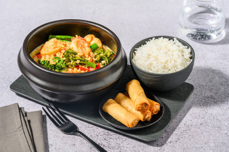 Ultimate Thai Green Style King Prawn Curry