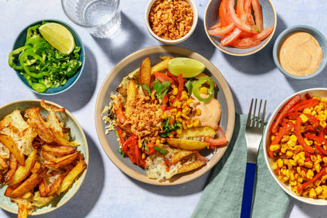 Familie Tex-Mex-avond: loaded frietjes