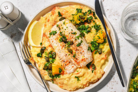 Seelachs mit Zitrus-Orangen-Gremolata 