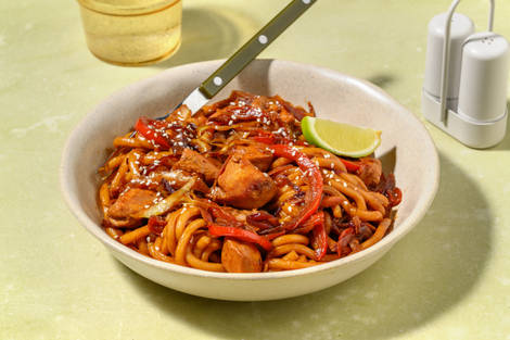 Speedy Spiced Chicken Udon