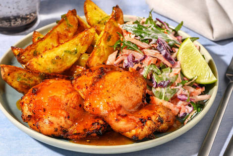 Caribbean Style Jerk Chicken Thighs