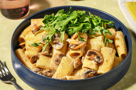 Umami Miso Mushroom Rigatoni
