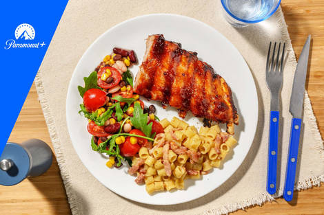 BBQ Glazed Pork Rib Rack