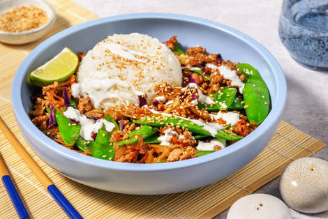 Super Quick Teriyaki Beef Rice Bowl