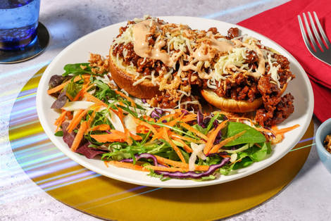 Super Quick Cheeseburger Inspired Sloppy Joe