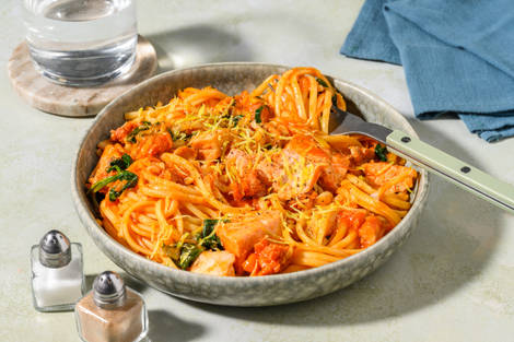 Spicy Linguine Pescatore