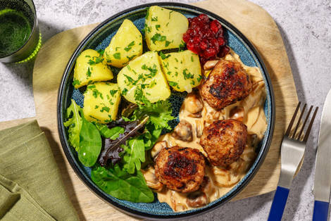 Köttbullar: Schwedische Hackbällchen