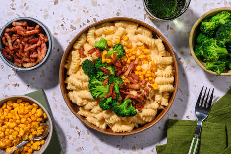 Say cheese! Fusillinudel-Bar mit extra Käse