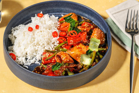 Speedy Teriyaki Sesame Double Chicken