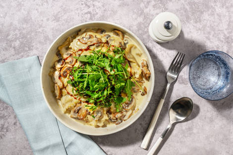 Super Quick Spinach and Ricotta Ravioli