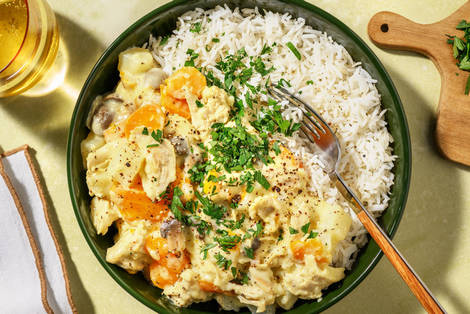 Omas Klassiker: Bio-Hühnerfrikassee