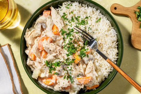 Oma's Hühnerfrikassee