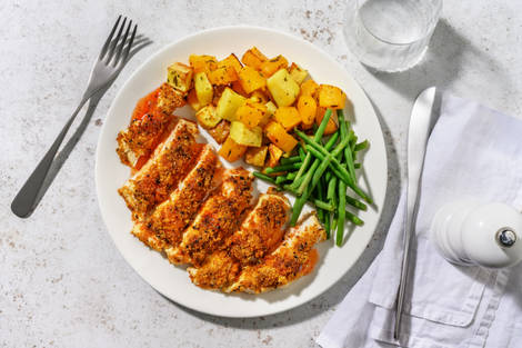 Peri Peri Crumbed Chicken and Hot Honey 