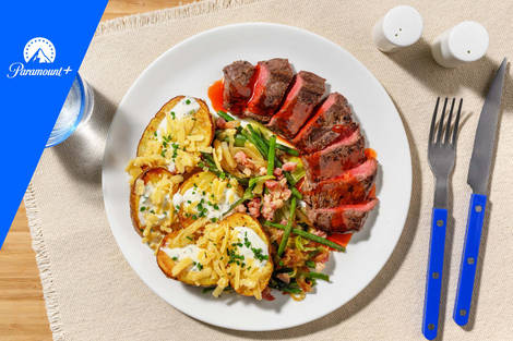 High-Roller Hot Maple Glazed Steak