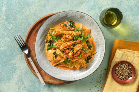 One-Pot Girasoli Tomate-Mozzarella mit extra Hähnchen