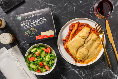 Cully & Sully Beef Lasagne with Side Salad
