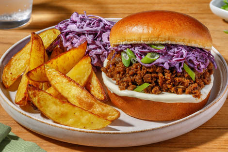 Vegetarisk Sloppy Joe
