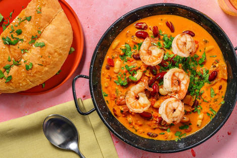 Dal Makhani: Pikantes Bohnen-Curry mit extra Garnelen