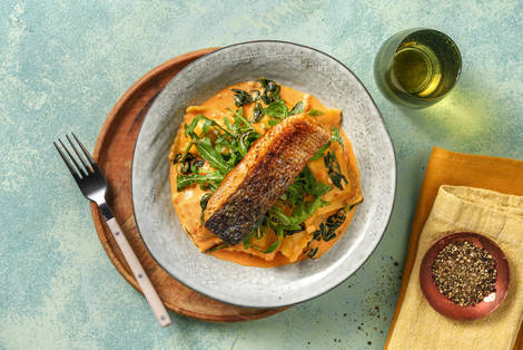 One-Pot Girasoli mit extra Lachsfilet