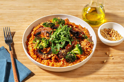 Kremet tomat-orzotto